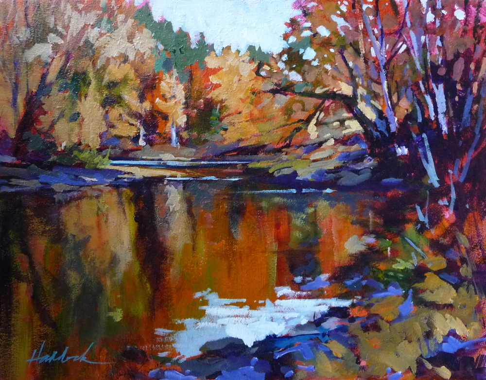 Perry Haddock - SOLD paintings - Autumn Medley