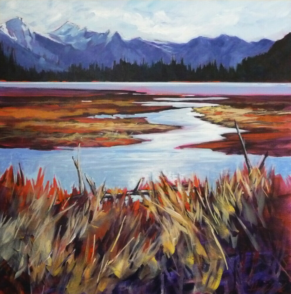 Perry Haddock - SOLD paintings - Marsh Majesty