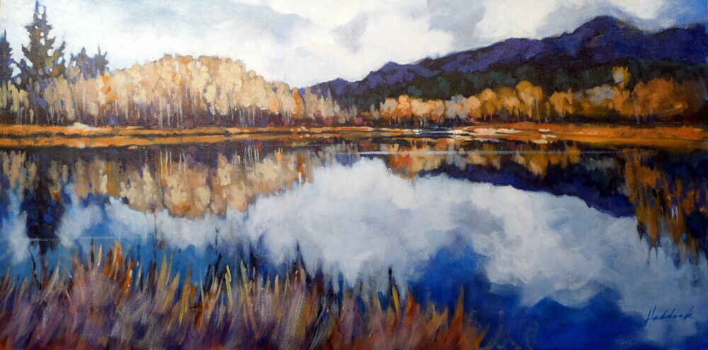 Perry Haddock - SOLD paintings - Wasa Reflections